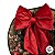 Almofada de Natal com Cardone - Formato Guirlanda com Aplique de Laço Vermelho - 40x40cm - 1 unidade - Rizzo - Imagem 3
