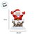 Balão de Festa Microfoil - Papai Noel na Chaminé - 155,5cm - 1 unidade - Rizzo - Imagem 4