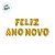 Balão de Festa Microfoil 16" - Dourado - Feliz Ano Novo -  40cm - 1 unidade - Rizzo - Imagem 3