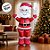 Balão de Festa Microfoil - Papai Noel - 206x106cm  - 1 unidade - Rizzo - Imagem 5
