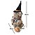 Urso de Pelúcia Bruxo com Som e Movimento - 24x36x15cm - Halloween - 1 unidade - Rizzo - Imagem 6