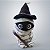 Mumia Bruxa de Pelúcia com Chapéu e Vassoura - 13x30x9cm - Halloween - 1 unidade - Rizzo - Imagem 1