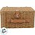 Kit Cesta Pic Nic Para 2 Pessoas - 40x20x30cm com 14 Peças - Natural - 1 unidade - Cromus - Rizzo - Imagem 5