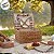 Kit Cesta Pic Nic Para 2 Pessoas - 40x20x30cm com 14 Peças - Natural - 1 unidade - Cromus - Rizzo - Imagem 9