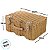 Kit Cesta Pic Nic Para 4 Pessoas - 46x20x33cm com 22 Peças - Natural - 1 unidade - Cromus - Rizzo - Imagem 8