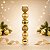 Bolas De Natal em Tubo - Ouro - Brilho, Fosco e Glitter - 5cm - 6 unidades - Cromus - Rizzo - Imagem 1