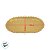 Bandeja Esfera Acrílica Durável Oval - Dourado - 25x12,5cm - 1 unidade - Rizzo - Imagem 4
