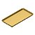 Bandeja Esfera Acrílica Durável Retangular - Dourado - 25x12,5cm - 1 unidade - Rizzo - Imagem 2
