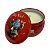 Vela Aromática De Natal - Lata Metálica Papai Noel com Drink - 96g - 1 unidade - Rizzo - Imagem 2