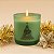 Vela Aromática de Natal - Boas Vibrações - Verde - 150g - 1 unidade - Rizzo - Imagem 1
