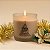 Vela Aromática de Natal - Boas Vibrações - Bege - 150g - 1 unidade - Rizzo - Imagem 1