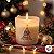 Vela Aromática de Natal - Boas Vibrações - Bege - 150g - 1 unidade - Rizzo - Imagem 6