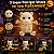 Enfeite Decorativo de Halloween - Esqueleto Ursinho - 12x13x7cm - 1 unidade - Cromus - Rizzo - Imagem 2