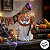 Enfeite Decorativo Halloween em Resina - Abóbora Fantasma com LED Colorido - 14x8,5x7,5cm - 1 unidade - Cromus - Rizzo - Imagem 7