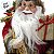 Papai Noel Decorativo em Pé com Presente - Vermelho - 90cm - RZO02545 - 1 unidade - Rizzo - Imagem 3