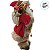 Papai Noel Decorativo em Pé com Presente - Vermelho - 30cm - RZO02542 - 1 unidade - Rizzo - Imagem 5