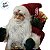 Papai Noel Decorativo em Pé com Carta - Vermelho - 45cm - RZO02539 - 1 unidade - Rizzo - Imagem 4