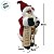 Papai Noel Decorativo em Pé com Carta - Vermelho - 30cm - RZO02538 - 1 unidade - Rizzo - Imagem 5