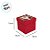 Caixa Cubo - Papai Noel - 15x15x15cm - 1 unidade - Cromus - Rizzo - Imagem 4