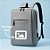 Bolsa para Notebook até 15 polegadas com saída USB Personalize com Logo  - Cinza - 45x30x10cm - 1 unidade - Rizzo - Imagem 1