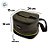 Bolsa Térmica com Alça 4L Personalizado com Nome - Verde e Preto - 24x15x16cm - 1 unidade - Rizzo - Imagem 4