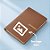 Mini Caderno Capa Mole com Sticky Notes Personalize com Logo - Marrom - 14,3x10cm - 1 unidade - Rizzo - Imagem 1