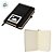 Mini Caderno Capa Dura e Folhas Amarelas Personalize com Logo - Preto - 14x9cm - 1 unidade - Rizzo - Imagem 2