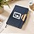 Caderno de Anotações em Tecido e Bambu Personalize com Logo - Azul - 21,5x14,5cm - 1 unidade - Rizzo - Imagem 2