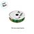 Fita de Cetim 15mm x 10m - Feliz Natal Verde - ECF003H Cor 528 - Rolo 10m - 1 unidade - Progresso - Rizzo - Imagem 4