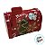 Mini Lata de Metal de Natal - Caixa de Correio Vermelha Biscoitos de Gengibre - 9x5x6cm - 1 unidade - Rizzo - Imagem 3