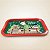 Bandeja de Metal Decorativa de Natal - Christmas Trees Floresta Natal - 34x23x1,5cm - 1 unidade - Rizzo - Imagem 1
