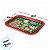 Bandeja de Metal Decorativa de Natal - Christmas Trees Floresta Natal - 34x23x1,5cm - 1 unidade - Rizzo - Imagem 5