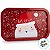 Bandeja de Metal Decorativa de Natal - Papai Noel Ho Ho Ho - 34x23x1,5cm - 1 unidade - Rizzo - Imagem 3