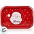 Bandeja de Metal Decorativa de Natal - Merry Christmas Rosto Papai Noel - 34x23x1,5cm - 1 unidade - Rizzo - Imagem 3