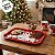 Bandeja de Metal Decorativa de Natal - Merry Christmas Rosto Papai Noel - 34x23x1,5cm - 1 unidade - Rizzo - Imagem 6