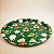 Bandeja de Metal Decorativa de Natal Redonda - Biscoitos Sweet Treats - 32x32x1,5cm - 1 unidade - Rizzo - Imagem 1