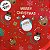 Bandeja de Metal Decorativa de Natal Redonda - Merry Christmas Noel - 32x32x1,5cm - 1 unidade - Rizzo - Imagem 4