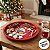 Bandeja de Metal Decorativa de Natal Redonda - Noel com Presentes - 32x32x1,5cm - 1 unidade - Rizzo - Imagem 6