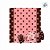 Papel Trufa 14,5x15,5cm - Poa Rosa/Marrom - 100 unidades - Cromus - Rizzo - Imagem 3