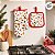 Kit Luva e Pegador Cozinha - Natal - Branca - 25x17cm - 1 unidade - Rizzo - Imagem 7