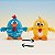 Pelúcia Dupla Face - Galinha Pintadinha - Galinha e Pintinho - 15x22x9cm - 1 unidade - Toyng - Rizzo - Imagem 1