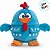 Pelúcia Dupla Face - Galinha Pintadinha - Galinha e Pintinho - 15x22x9cm - 1 unidade - Toyng - Rizzo - Imagem 3