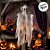 Enfeite Decorativo de Halloween - Caveira Fantasma Dimas - 95cm - 1 unidade - Cromus - Rizzo - Imagem 5