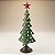 Árvore de Natal de Ferro - Vazada Verde e Vermelho  - 17x42x17cm - 1 unidade - Rizzo - Imagem 1