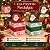 Caixa Pop Up para Panetone 500g - Nostalgia Vermelho / Verde - G 14x14x16,5cm - 10 unidades - Cromus - Rizzo - Imagem 2