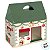 Caixa Maleta com Visor de Natal - Fofurso Verde - M 15x8x21cm - 1 unidade - Cromus - Rizzo - Imagem 3
