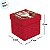 Caixa Cubo - Natal Afetivo - G 17x17x17cm - 1 unidade - Cromus - Rizzo - Imagem 4