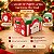 Caixote de Papel Cartão - Surpresa do Noel - 22x15x8cm - 1 unidade - Cromus - Rizzo - Imagem 2