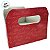 Caixote de Papel Cartão - Natal Afetivo - Vermelho - M 22x15x8cm - 1 unidade - Cromus - Rizzo - Imagem 5