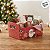 Caixote de Papel Cartão - Natal Afetivo - Vermelho - M 22x15x8cm - 1 unidade - Cromus - Rizzo - Imagem 7